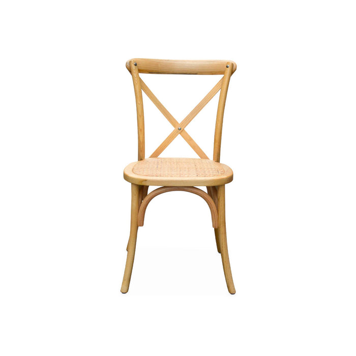 sweeek - Vintage houten bistrostoel (set van 4)