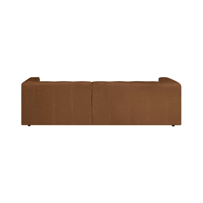 by fonQ Mush Hoekbank met Chaise Longue Rechts - Chenille - Bruin