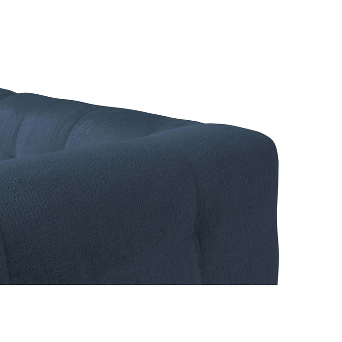 by fonQ Mush Hoekbank Rechts - Chenille - Blauw