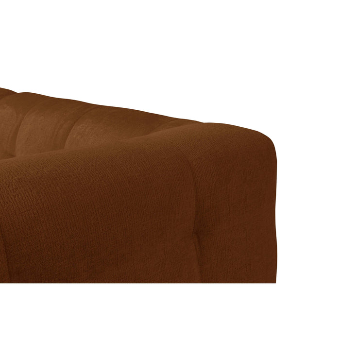 by fonQ Mush Hoekbank Rechts - Chenille - Bruin