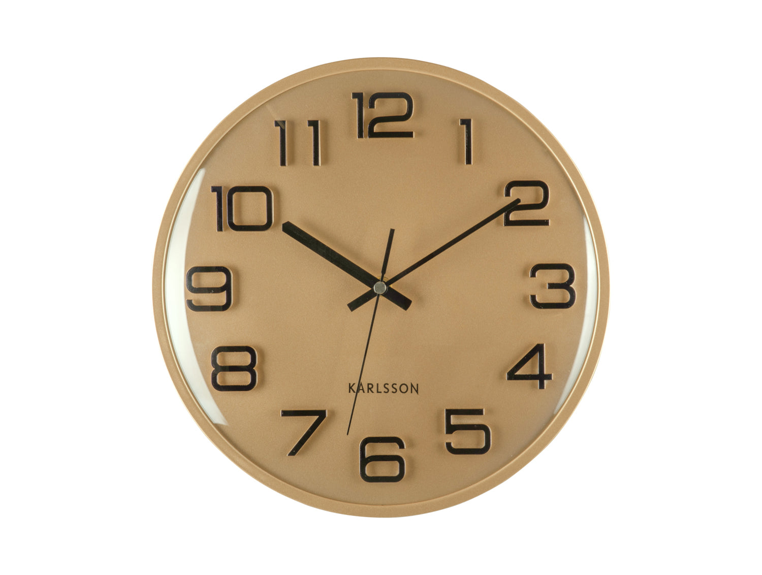 Karlsson - Wall Clock 3D Numbers