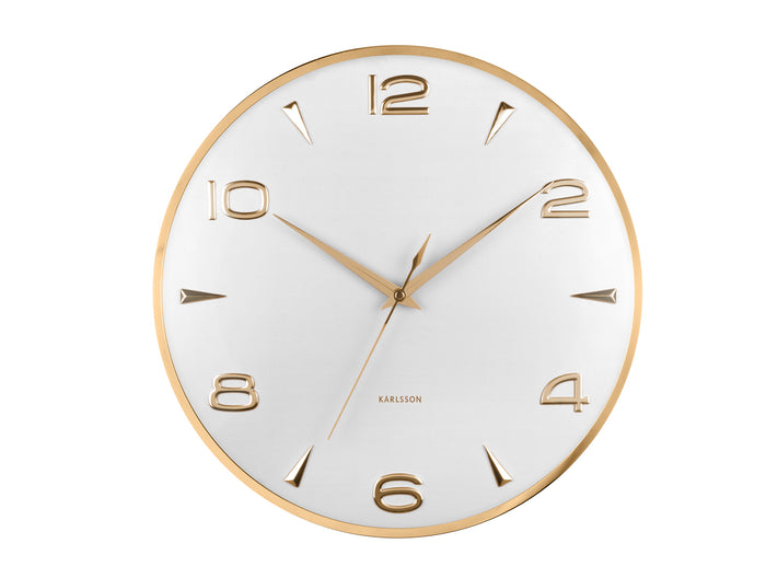 Karlsson - Wall Clock Sienna Glow