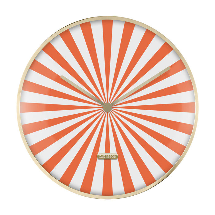 Karlsson - Wall Clock Candy Swirl Dome