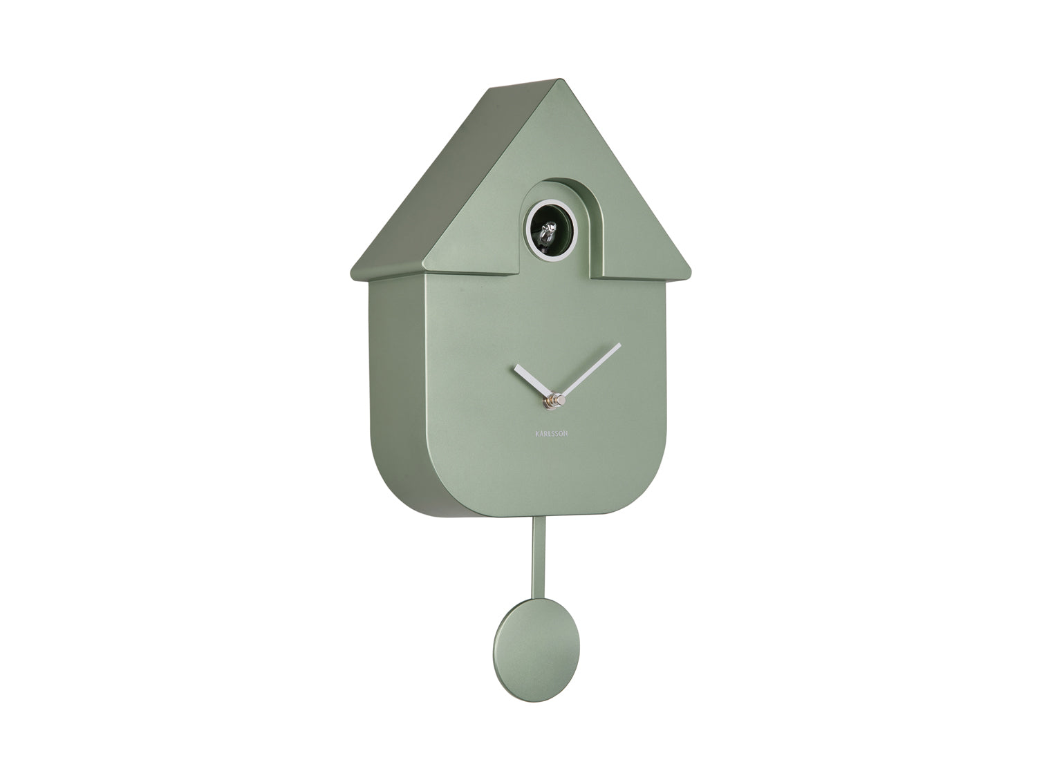 Karlsson - Wall Clock Modern Cuckoo Metallic