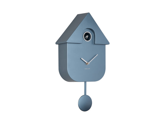 Karlsson - Wall Clock Modern Cuckoo Metallic