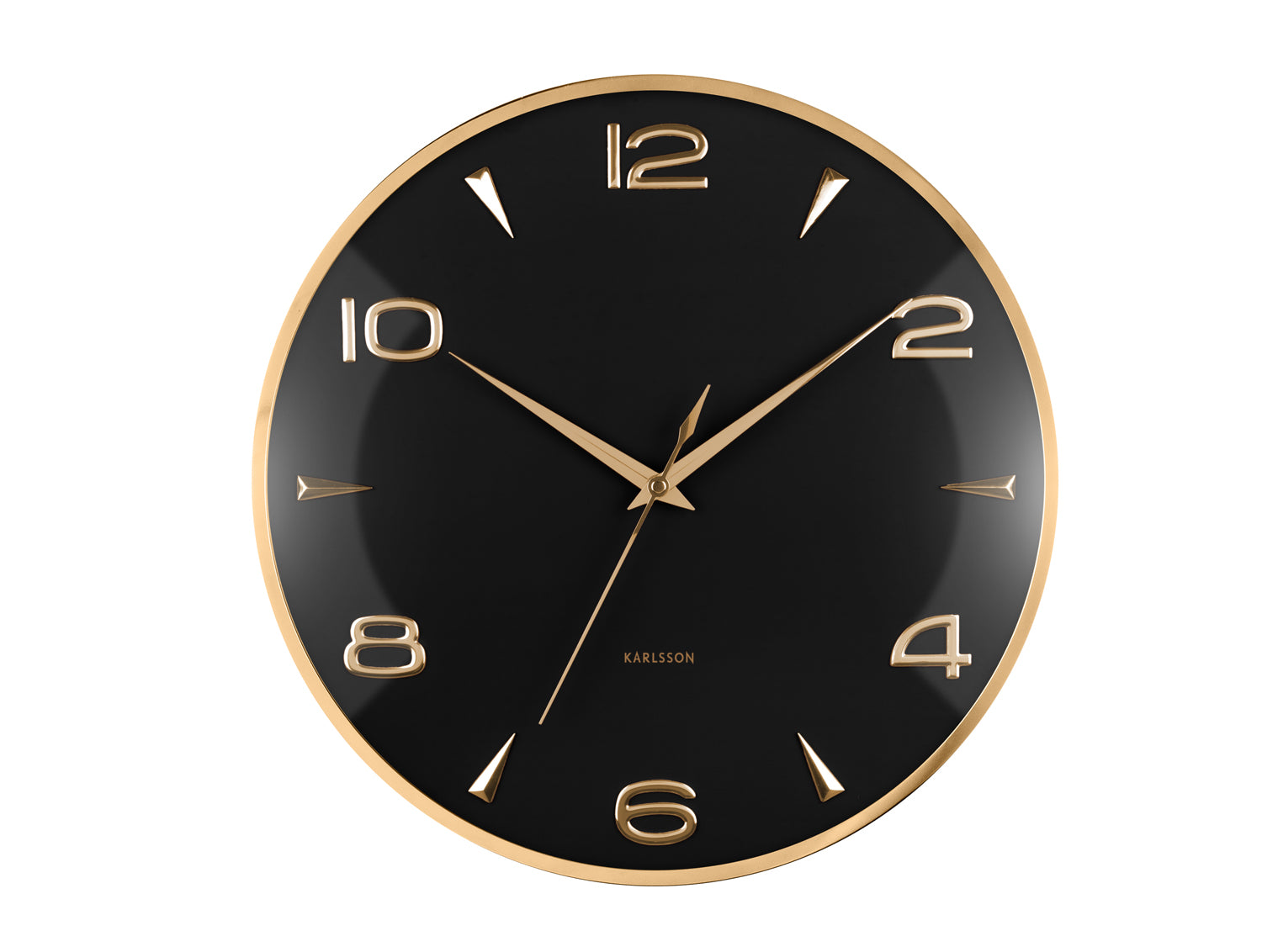 Karlsson - Wall Clock Sienna Glow