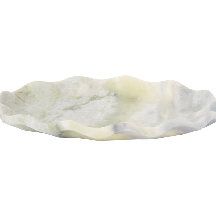 present time - Tray Waved Oval Small