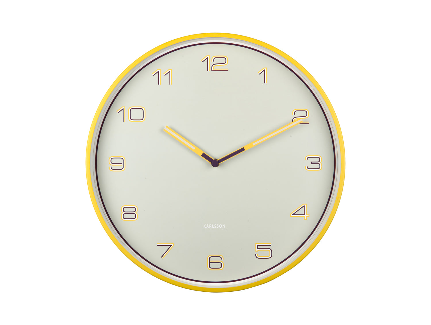 Karlsson - Wall Clock Lined Numbers