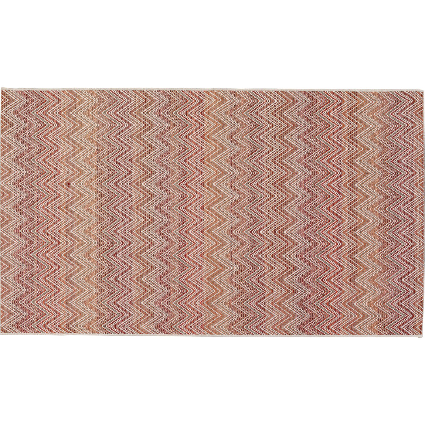 Vloerkleed Zigzag rood 330x230cm Kare Design