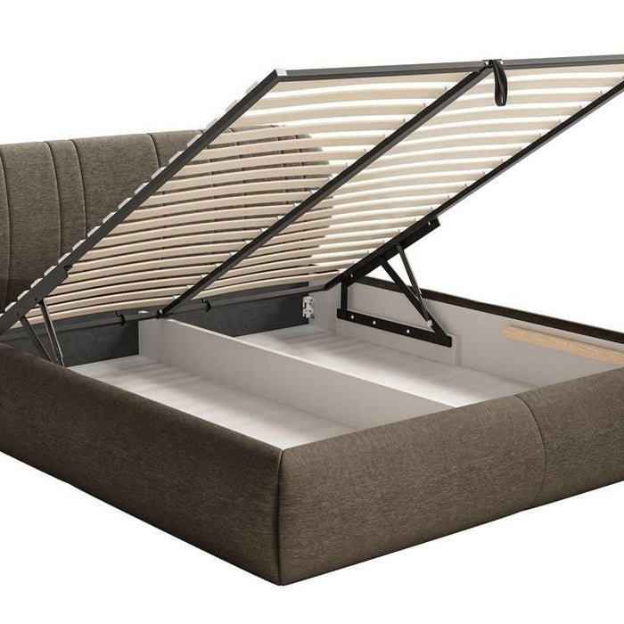 NADUVI Collection Bedframe Savan 140 x 200 cm met opbergvak