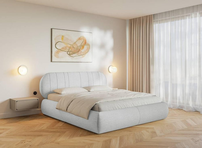 NADUVI Collection Bedframe Savan 140 x 200 cm met opbergvak