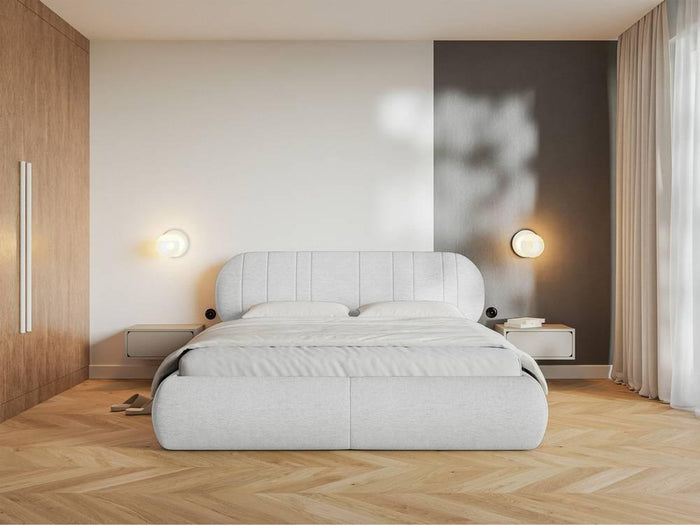 NADUVI Collection Bedframe Savan 140 x 200 cm met opbergvak