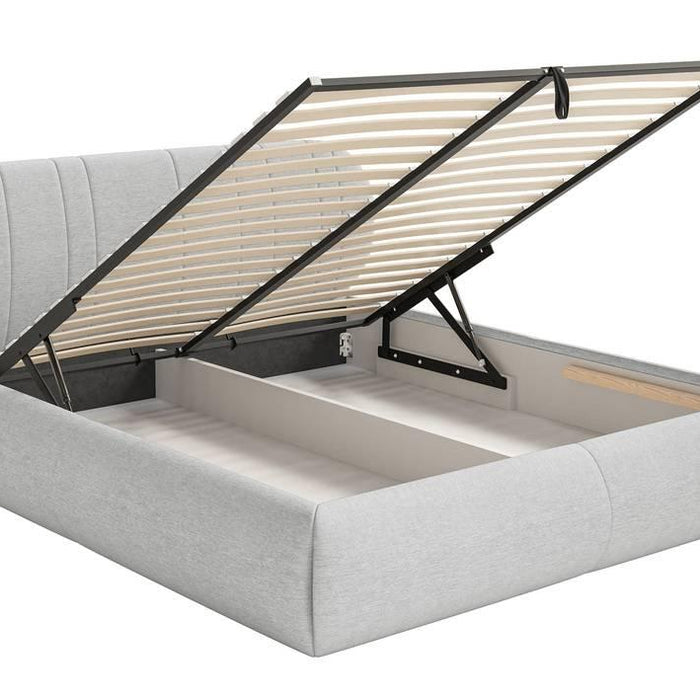 NADUVI Collection Bedframe Savan 140 x 200 cm met opbergvak