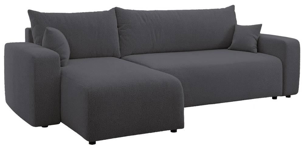 NADUVI Collection Hoekslaapbank Rosco links|rechts bouclé