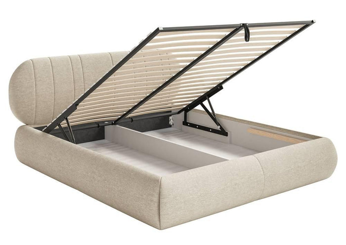 NADUVI Collection Bedframe Savan 160 x 200 cm met opbergvak