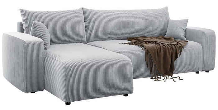 NADUVI Collection Hoekslaapbank Rosco links|rechts ribstof