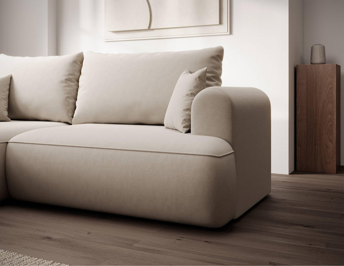 NADUVI Collection Slaaphoekbank Philipa S links velvet