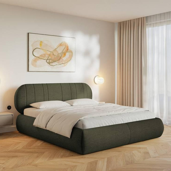 NADUVI Collection Bedframe Savan 140 x 200 cm met opbergvak