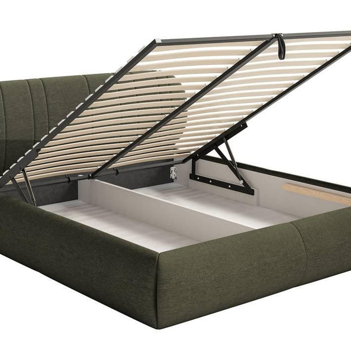 NADUVI Collection Bedframe Savan 140 x 200 cm met opbergvak