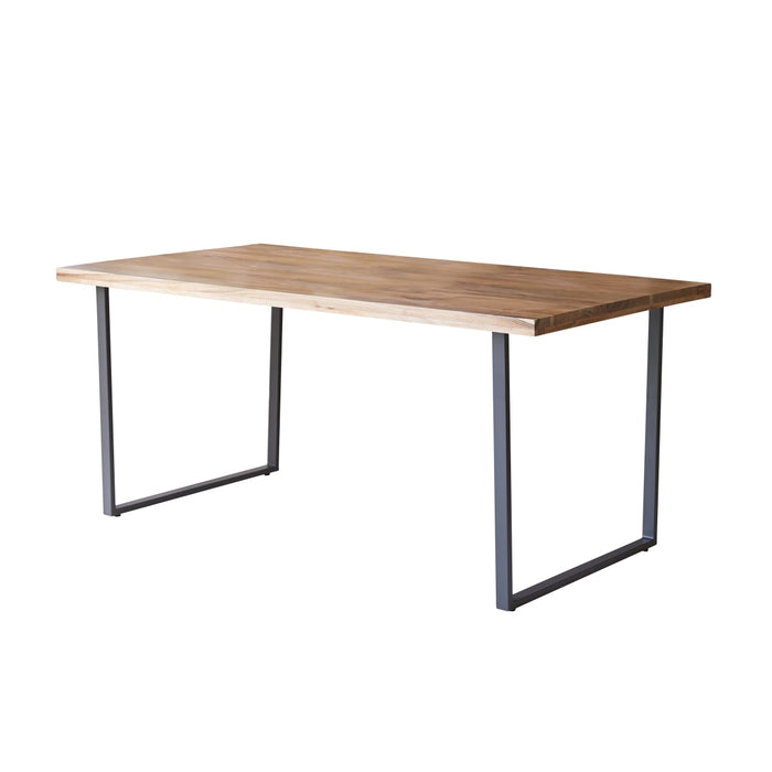 Tikamoon - Eettafel van massief gerecycled acacia voor 6|8 personen.