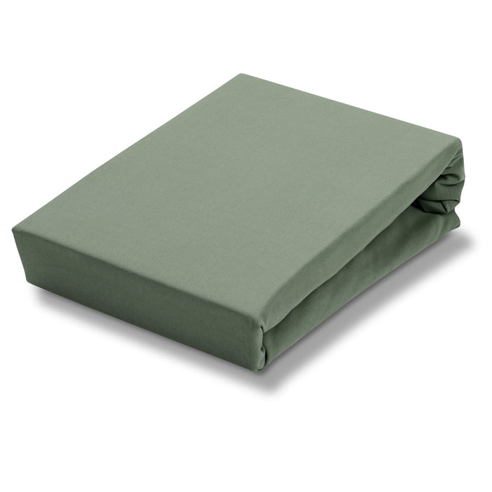 Jersey Supreme Hoeslaken Olive | 140-160 x  200-220 cm | Groen