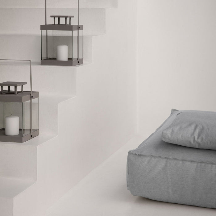 Finca Lantaarn Steel Grey Medium | Grijs | Staal