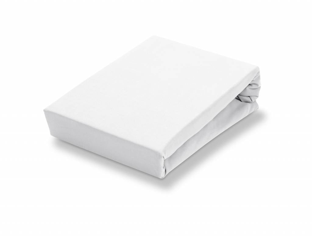 Jersey Supreme Splittopper Hoeslaken | 180-200 x  200-220 cm | Wit