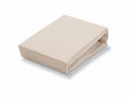 Jersey Supreme Hoeslaken Stone | 140-160 x  200-220 cm | Grijs | Beige