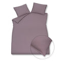 Washed Cotton Dekbedovertrek Moonscape | Paars | Katoen