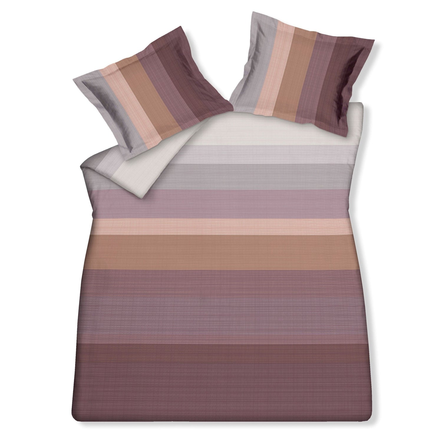 Dekbedovertrek Relax Moonscape | 240 x 200|220 cm | Bruin | Paars