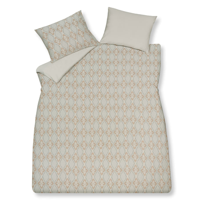 Dekbedovertrek Pure 74 Stone | 240 x 200|220 cm | Grijs | Beige