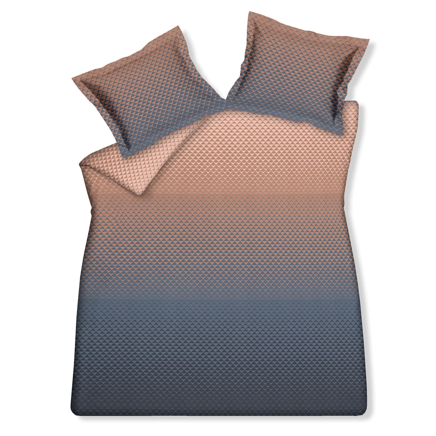 Dekbedovertrek Diamonds Oceanview | 240 x 200|220 cm | Bruin | Blauw