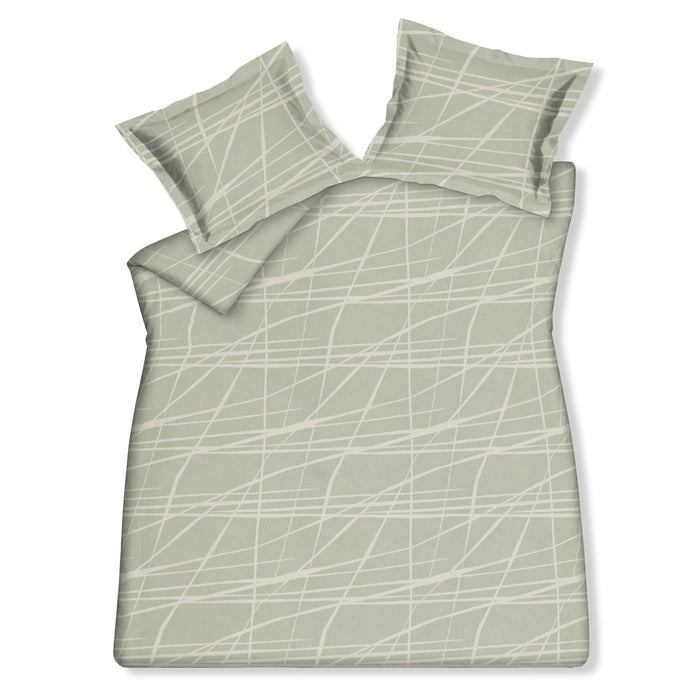 Dekbedovertrek Meaningful Smoke Green | 240 cm x 240 cm | Groen