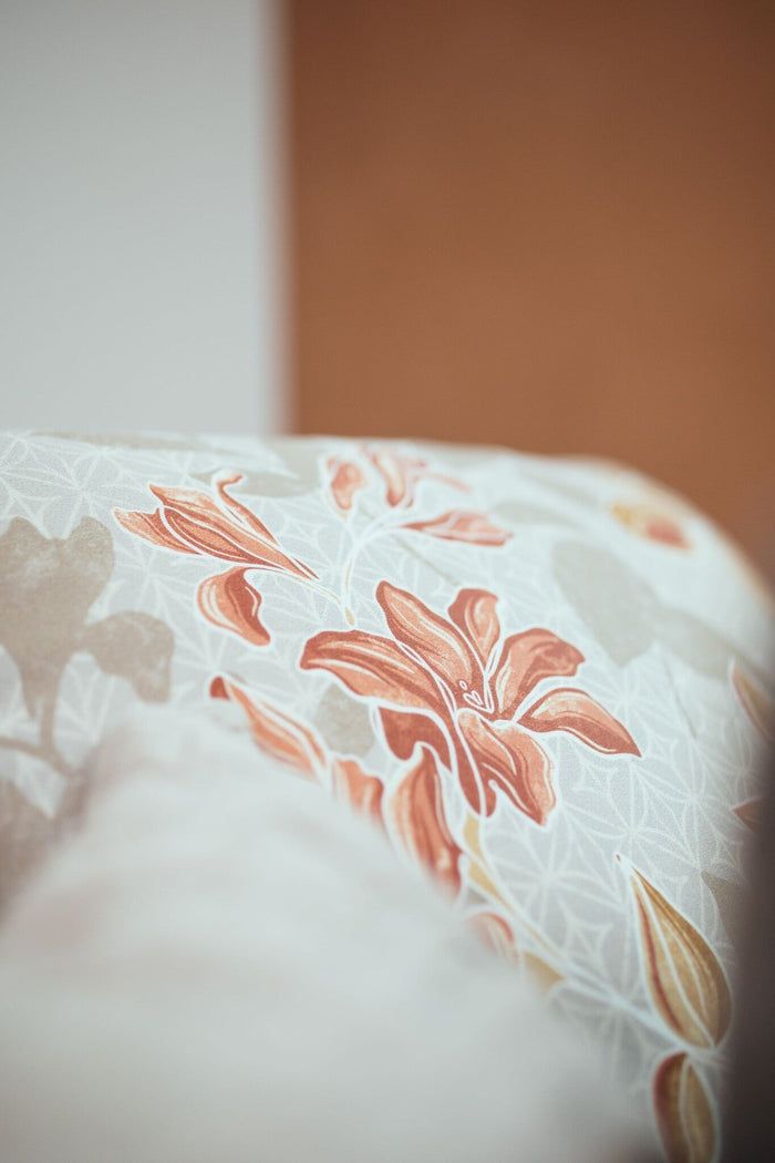 Dekbedovertrek Cashmere Glow Linen | 140 x 200|220 cm | Grijs | Beige