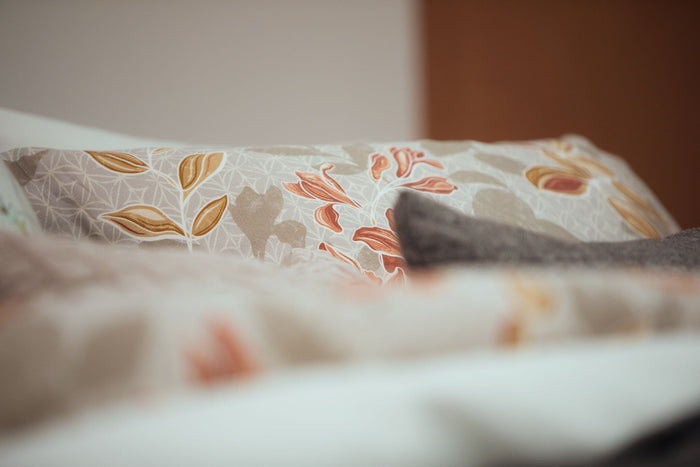 Dekbedovertrek Cashmere Glow Linen | 140 x 200|220 cm | Grijs | Beige