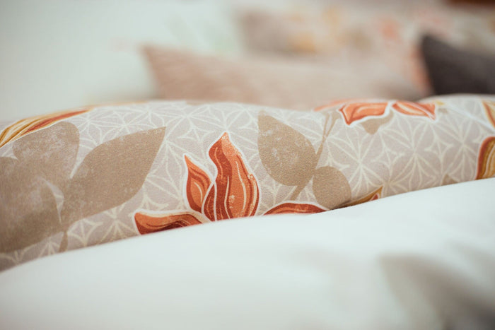 Dekbedovertrek Cashmere Glow Linen | 140 x 200|220 cm | Grijs | Beige