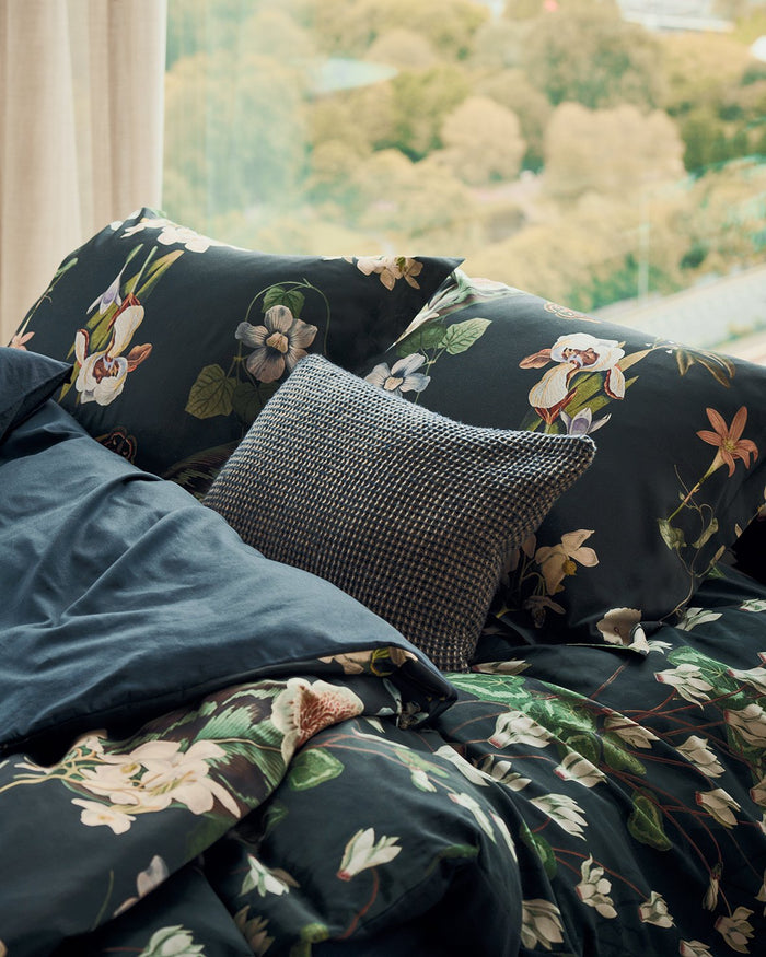 Dekbedovertrek Green Fever Blue Ink | 240 x 200|220 cm | Groen | Blauw