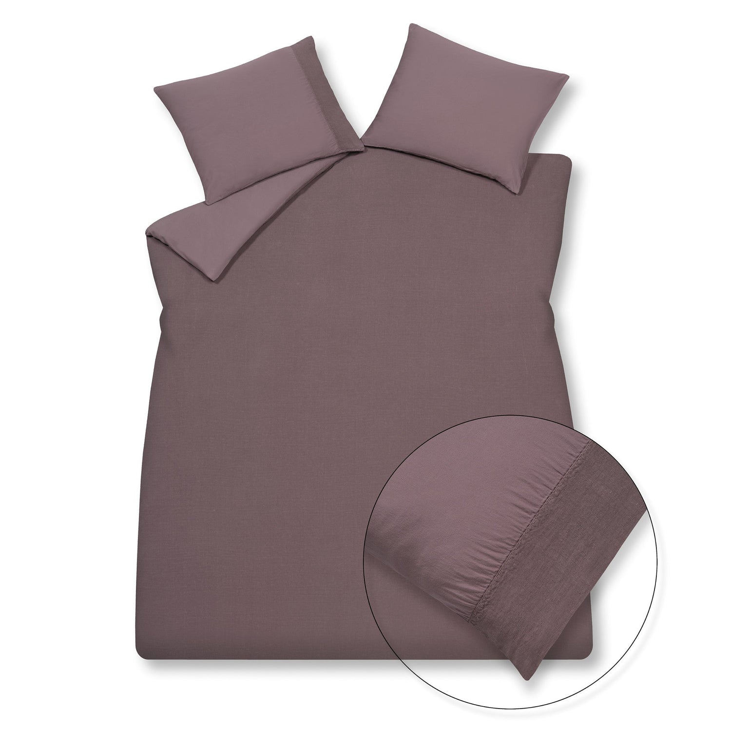 Dekbedovertrek Pure Moonscape | 140 x 200|220 cm | Paars