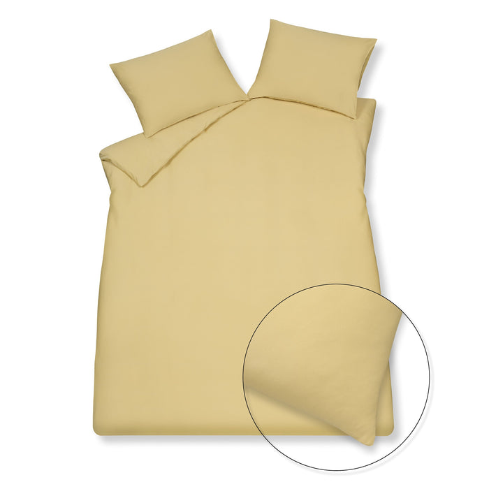 Dekbedovertrek Home 98 Sunlight | 140 x 200|220 cm | Geel | Goud