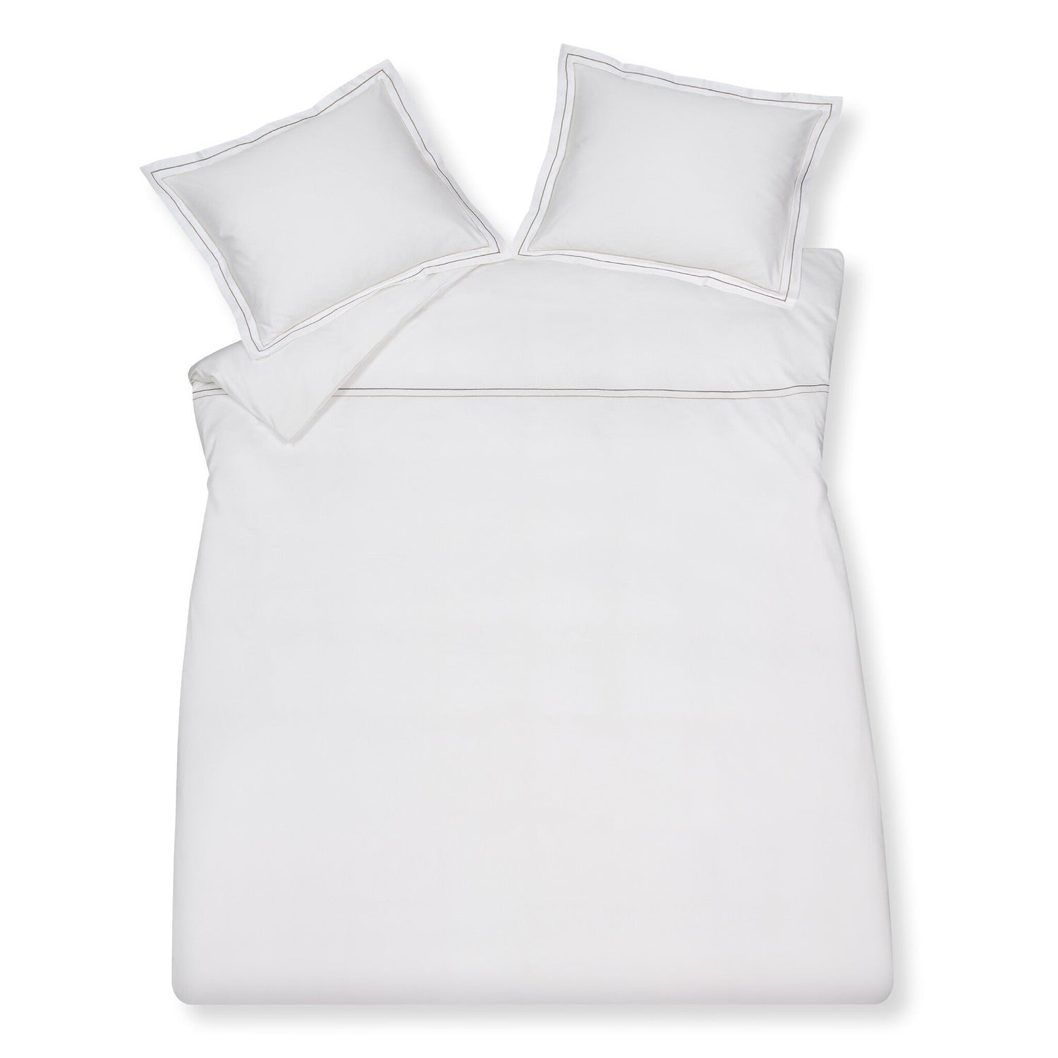 Vandyck Purity Napels Dekbedovertrek 200 x 200/220 cm - Sand