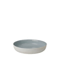 Sablo Stone Diep Bord 18, | Grijs | Blauw | Stoneware