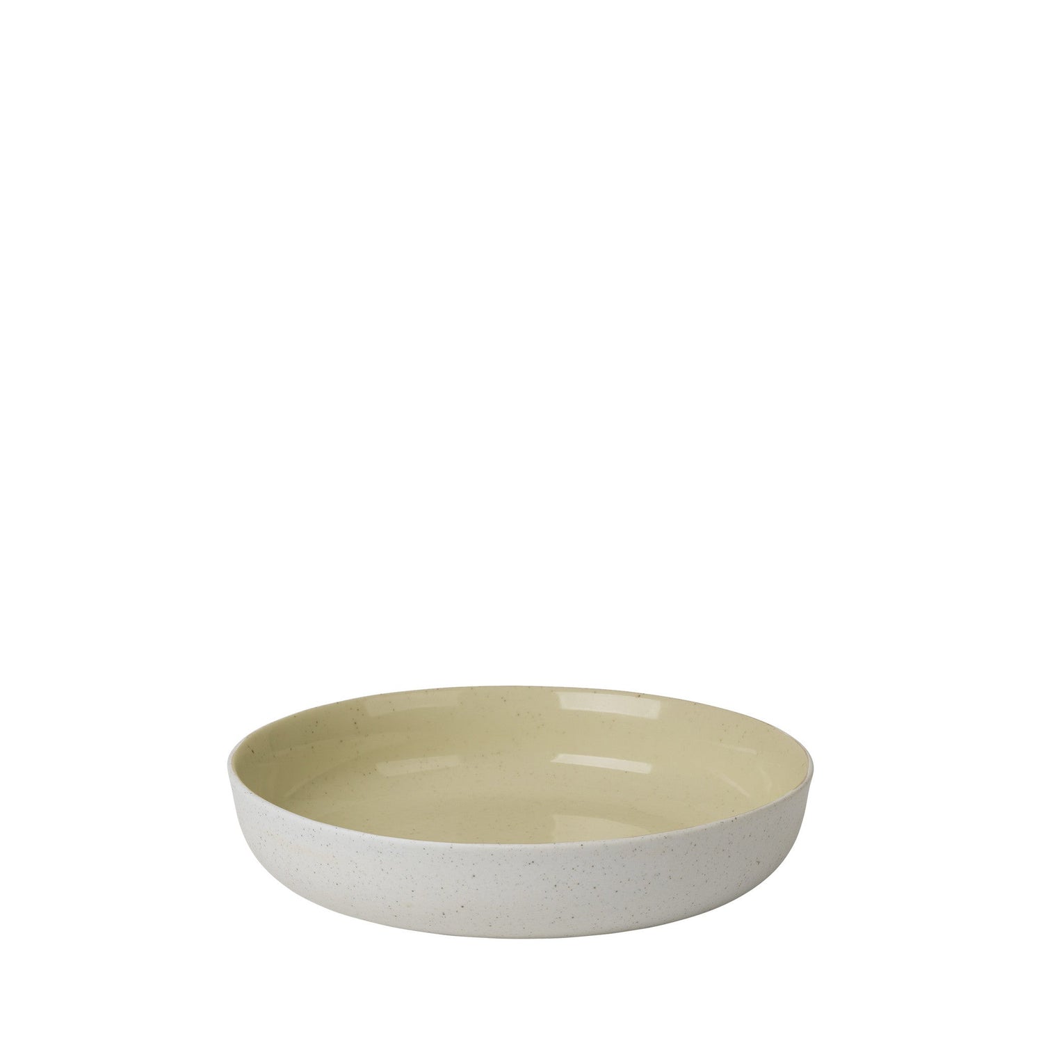 Sablo Savannah Diep Bord 18, | Beige | Geel | Goud | Stoneware