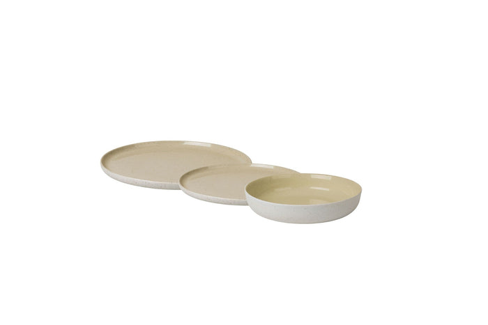Sablo Savannah Serviesset 12delig | Beige | Geel | Goud | Stoneware