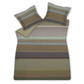 Dekbedovertrek Dashy Multi | 200 x 200|220 cm | Groen | Satijnkatoen
