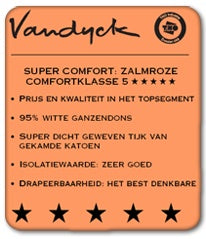 Excellent 95 Dekbed | 140 x 200 cm | Wit | Satijnkatoen | Dons