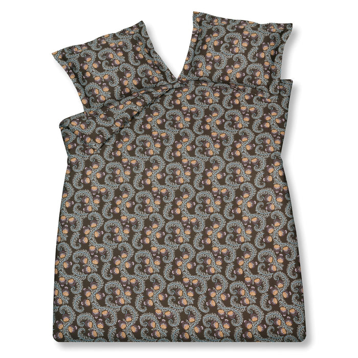 Dekbedovertrek Eclectic Multi | 200 x 200|220 cm | Bruin