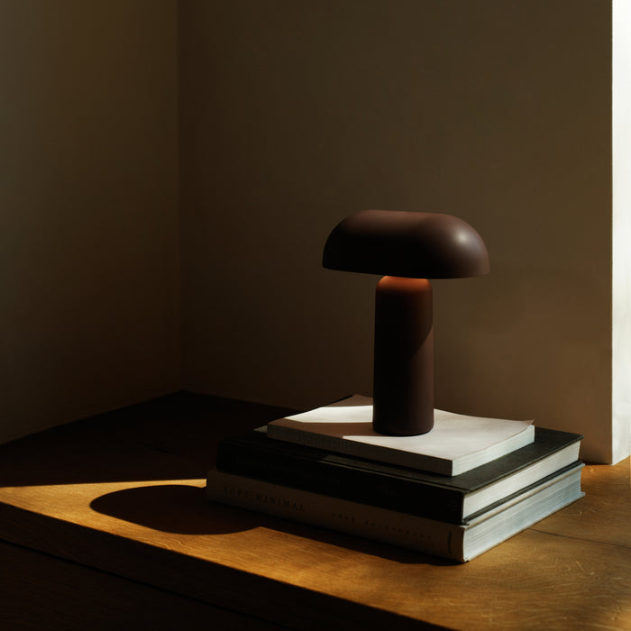 Normann Copenhagen Porta Oplaadbare Tafellamp - Bruin