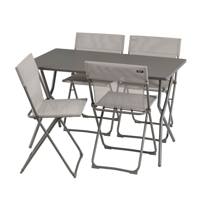 Lafuma Balcony II Inklapbare Tuintafel B 120 cm - Titane