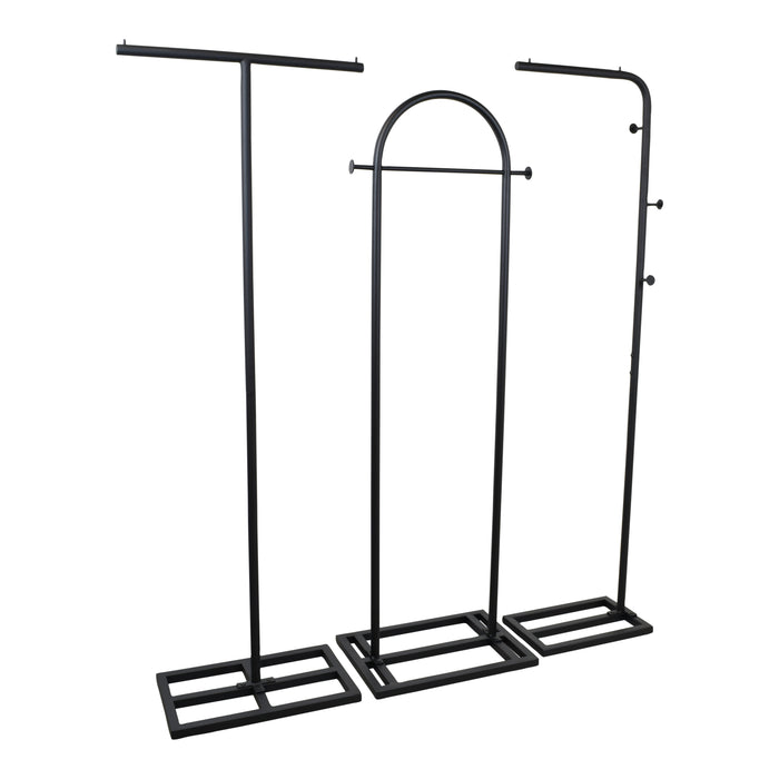 LOFT42 Fabri2 - Kledingrek Staand - 160x50x35 - Zwart