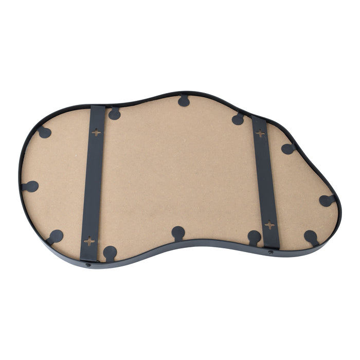 LOFT42 Spiegel Sona1 - Organische vorm - Metaal - Zwart - 67x36